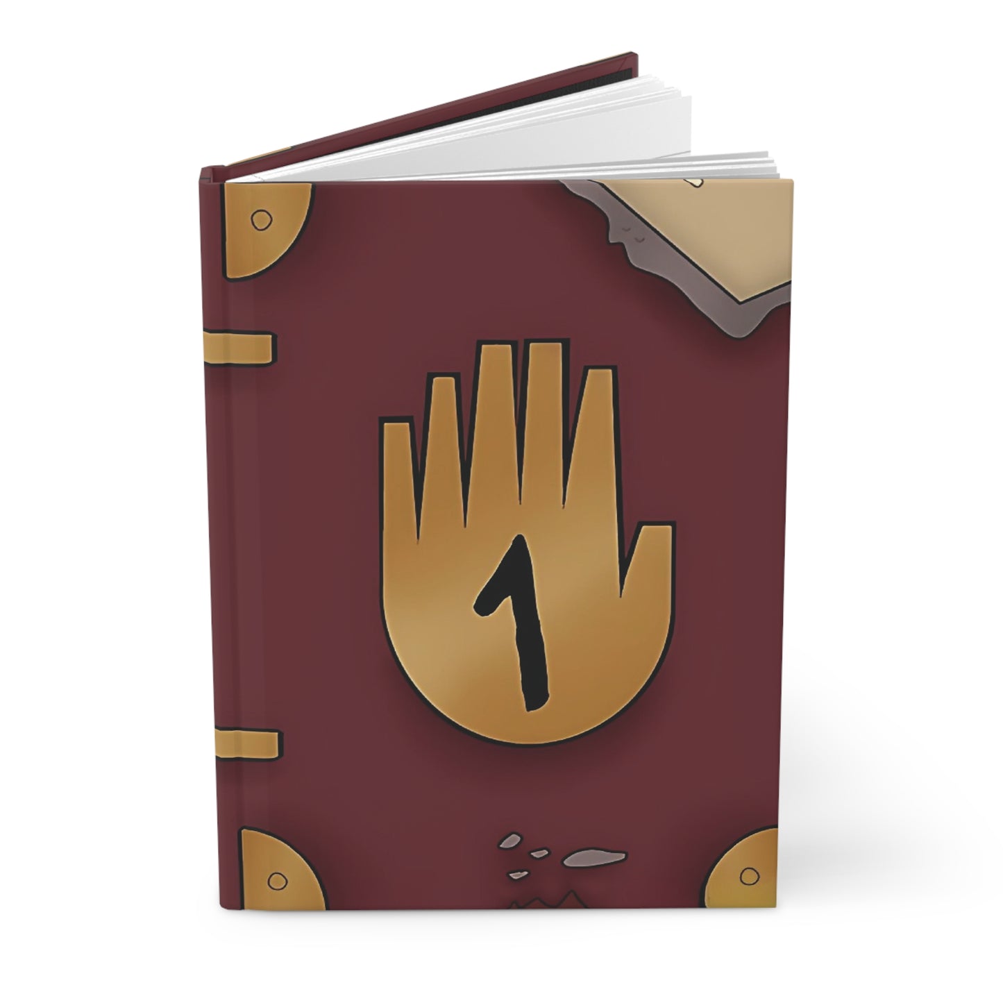 Gravity Falls Mystery Journal Replica — Dipper Hardcover Notebook (Vol. 1)