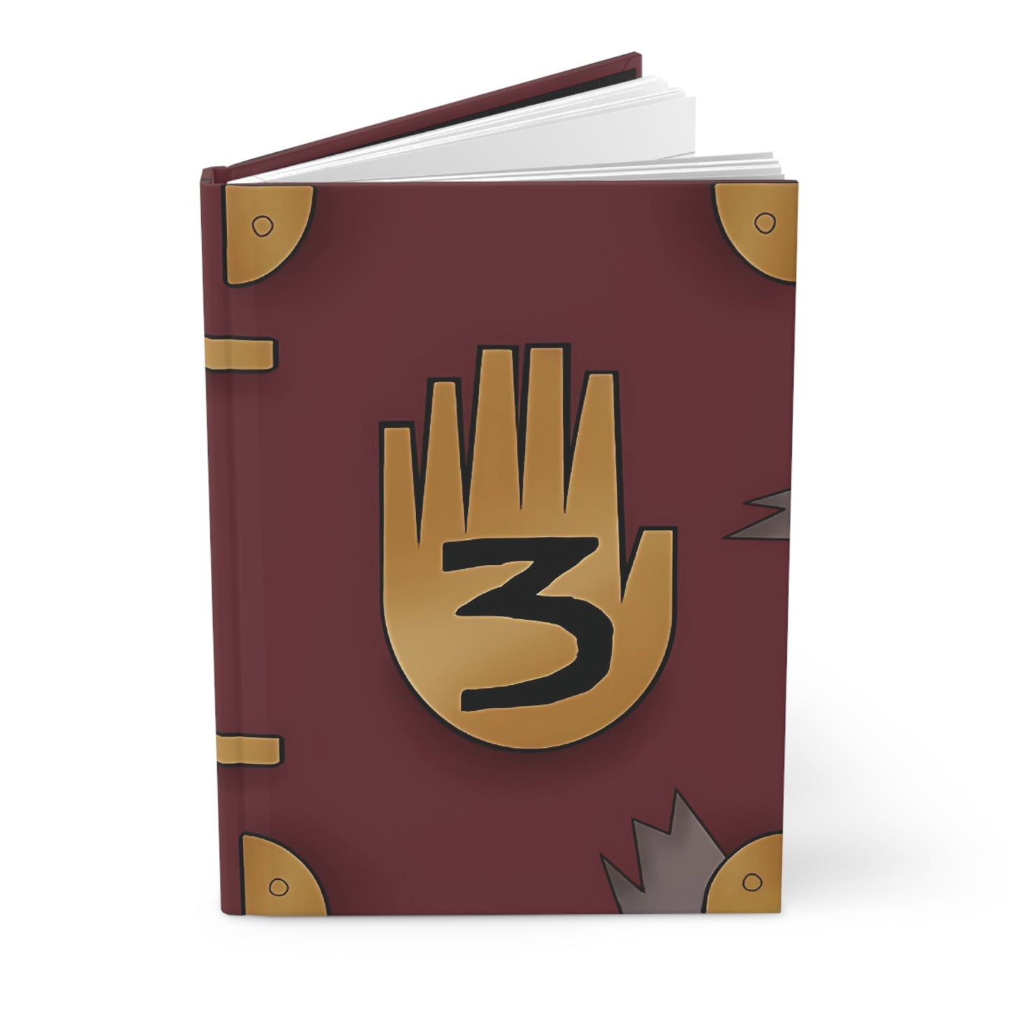 Gravity Falls Mystery Journal Replica — Dipper Hardcover Notebook (Vol. 3)