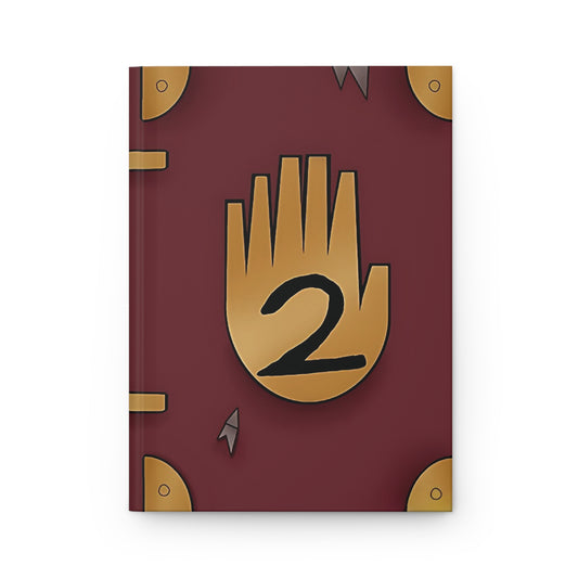 Gravity Falls Mystery Journal Replica — Dipper Hardcover Notebook (Vol. 2)