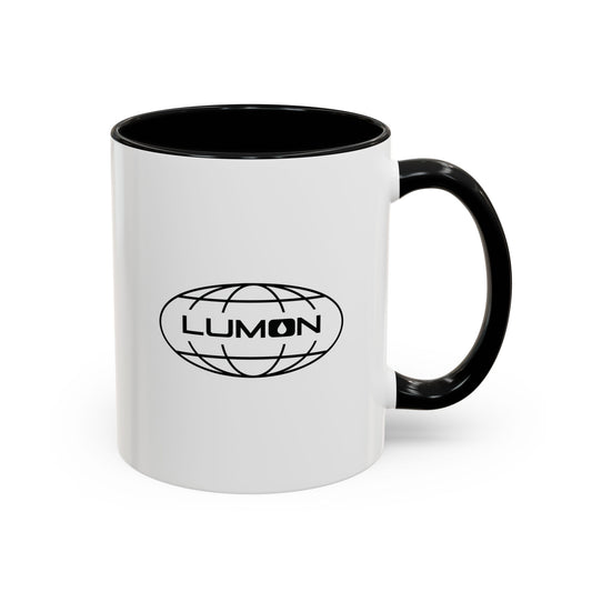Lumon Black Logo Mug — Severance Collectible Coffee Cup