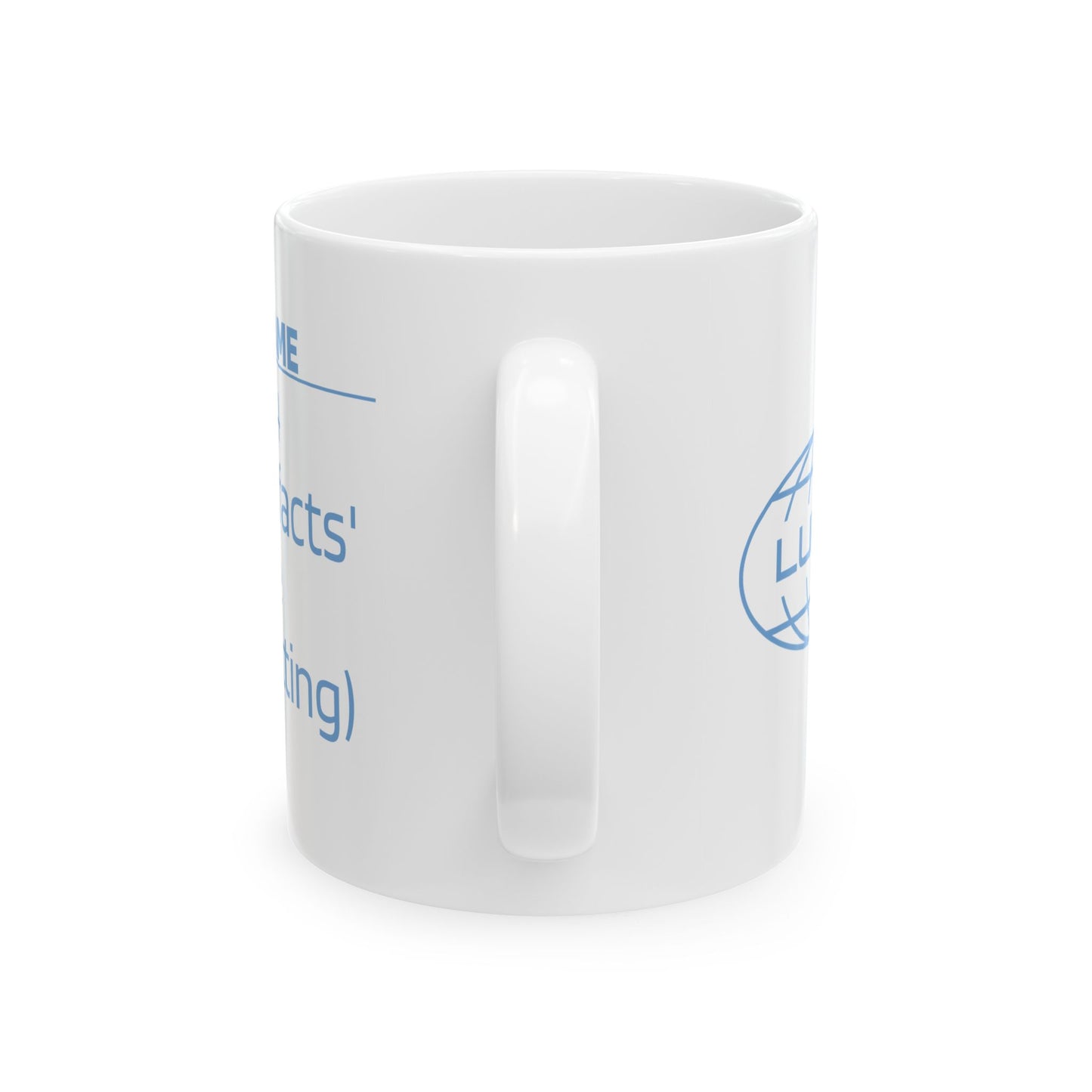 Your Outie's Facts Mug — Personalised Lumon Ceramic Cup