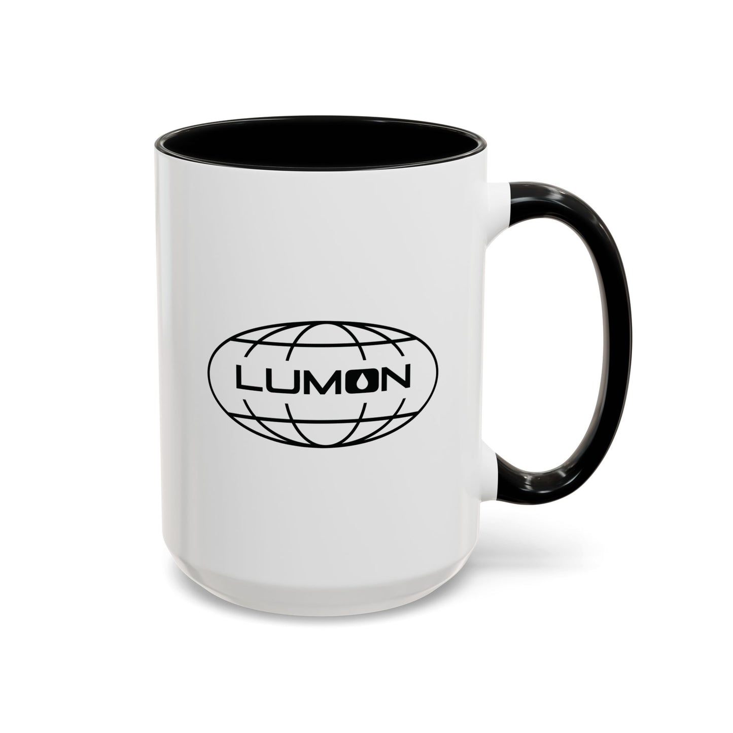 Lumon Black Logo Mug — Severance Collectible Coffee Cup