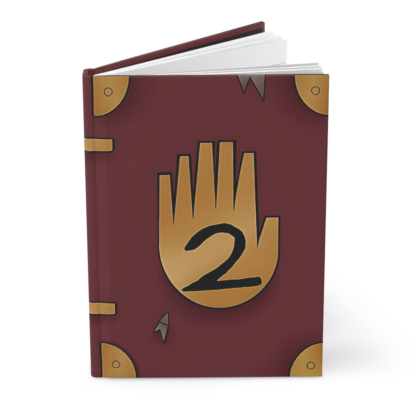 Gravity Falls Mystery Journal Replica — Dipper Hardcover Notebook (Vol. 2)