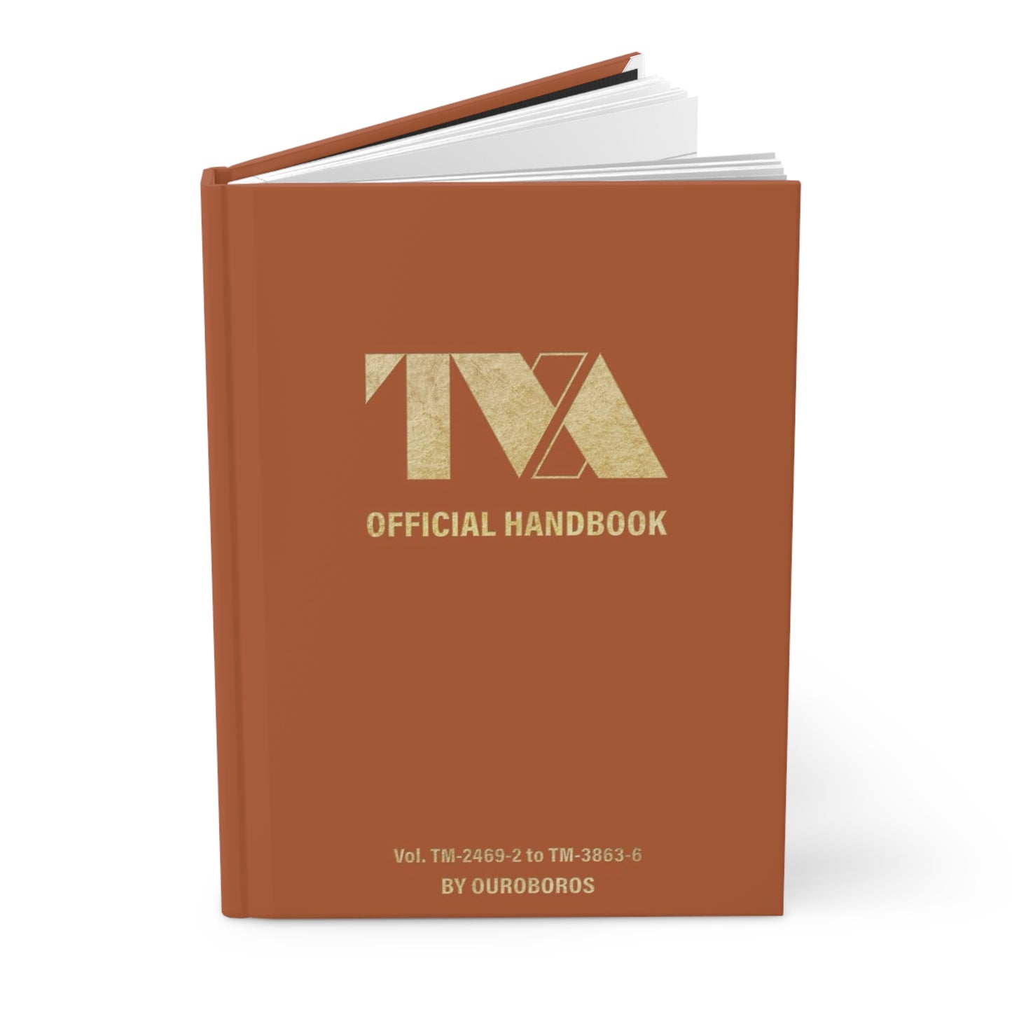 TVA Guide Book Journal by Ouroboros — Loki Fan Gift
