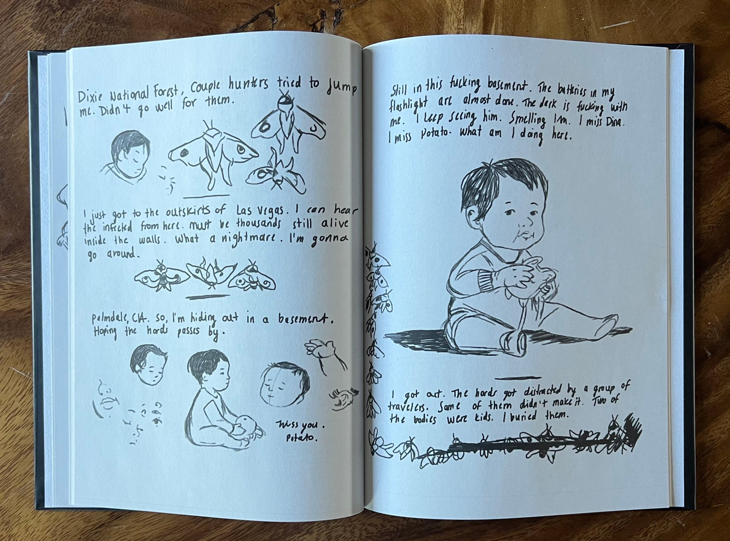 TLOU Journal Book Replica Hardcover — 48 Page Hardcover Collectible