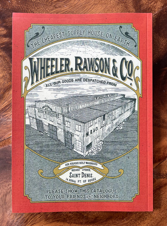 RDR2 Wheeler, Rawson & Co. Catalog Replica —128 Page Collector Edition