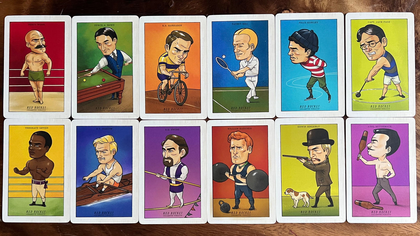 RDR2 Collectible Cigarette Card Set Replica— Complete 144 Card Series