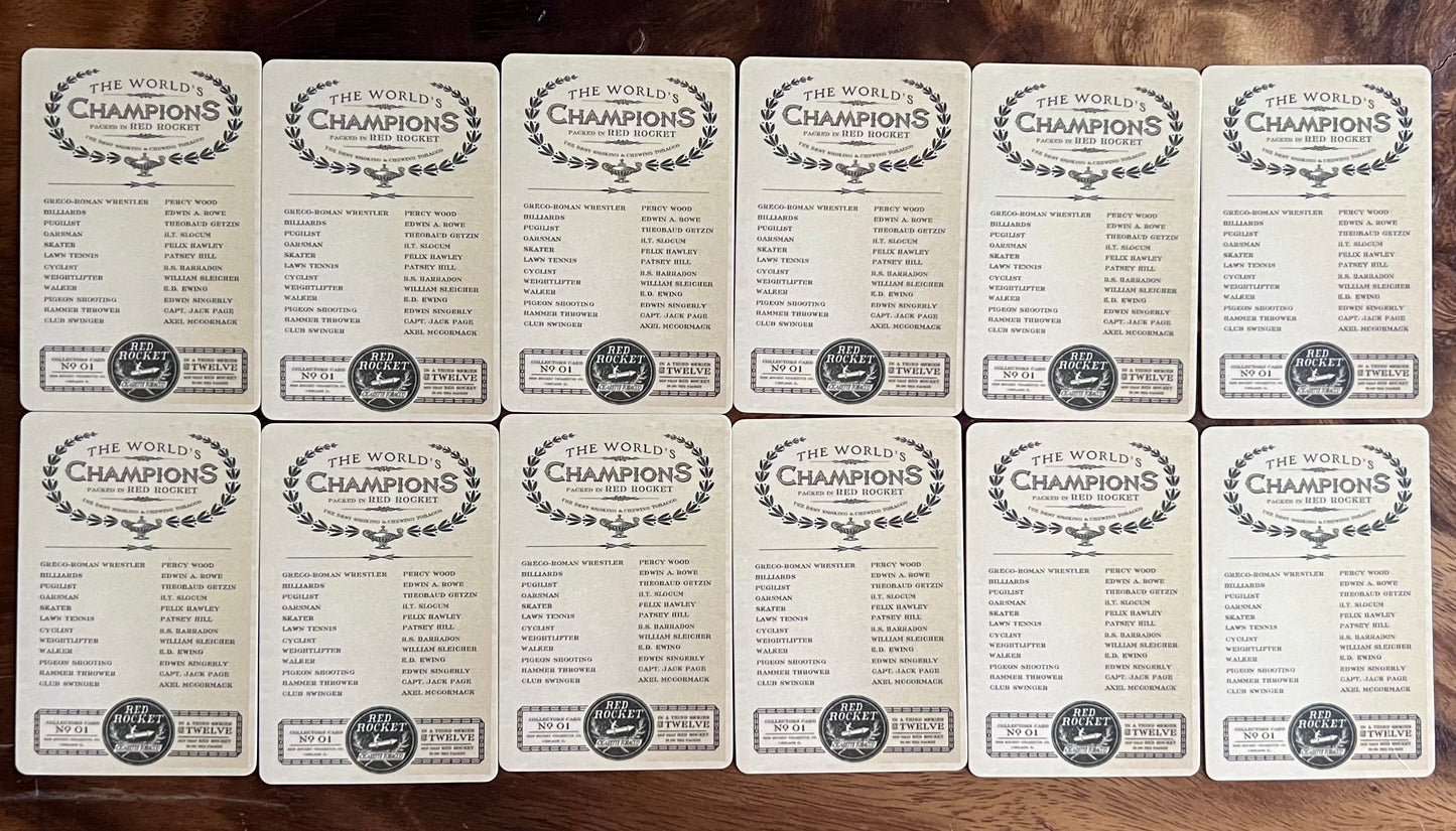 RDR2 Collectible Cigarette Card Set Replica— Complete 144 Card Series