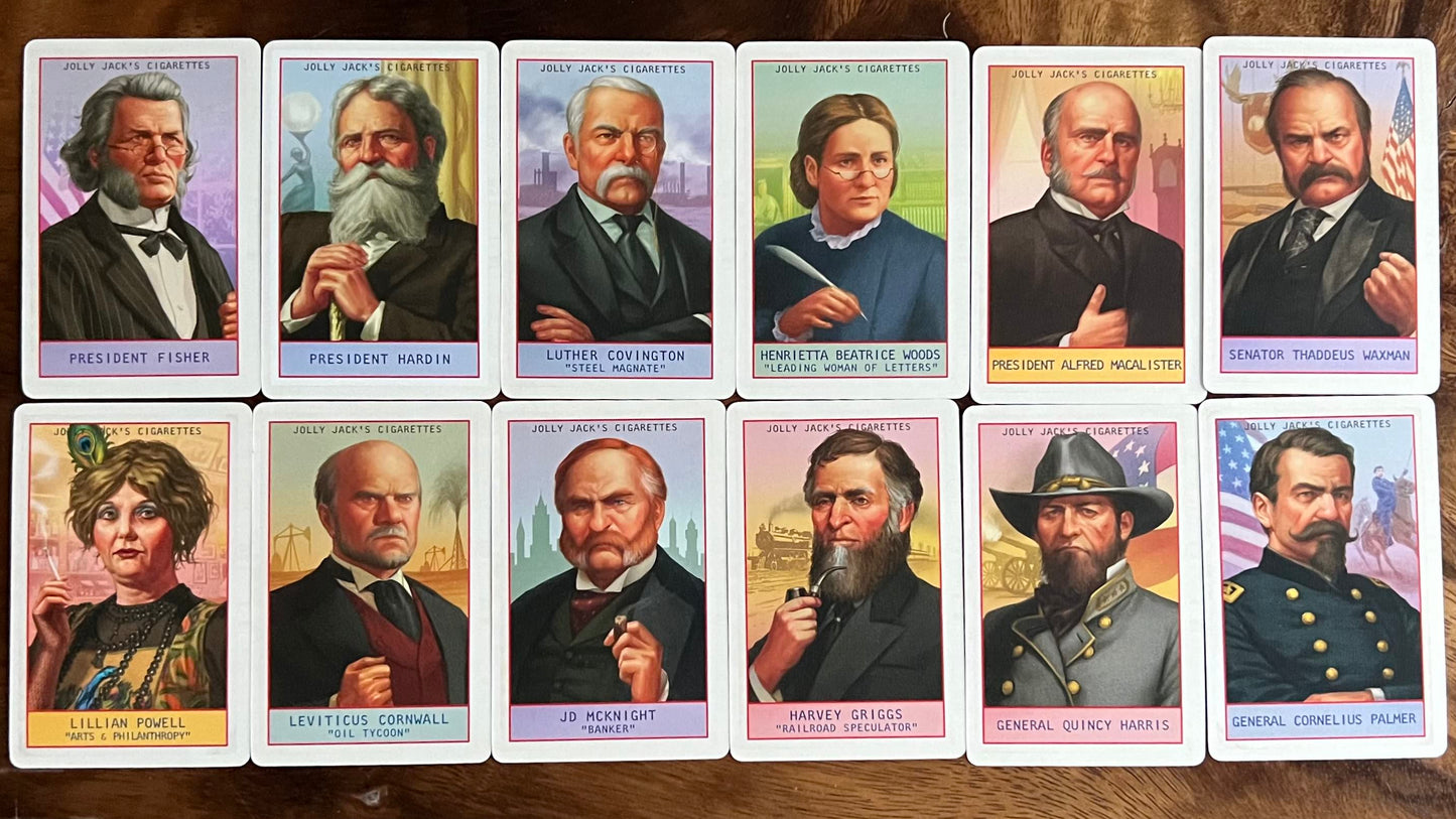 RDR2 Collectible Cigarette Card Set Replica— Complete 144 Card Series