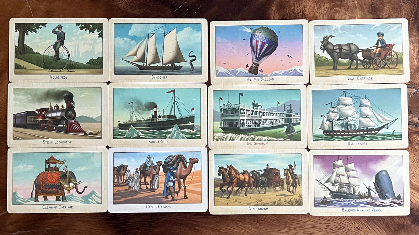 RDR2 Collectible Cigarette Card Set Replica— Complete 144 Card Series