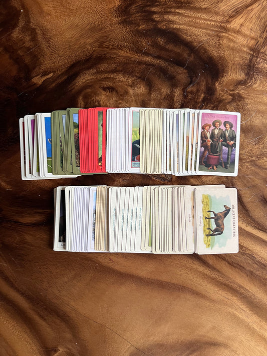 RDR2 Collectible Cigarette Card Set Replica— Complete 144 Card Series