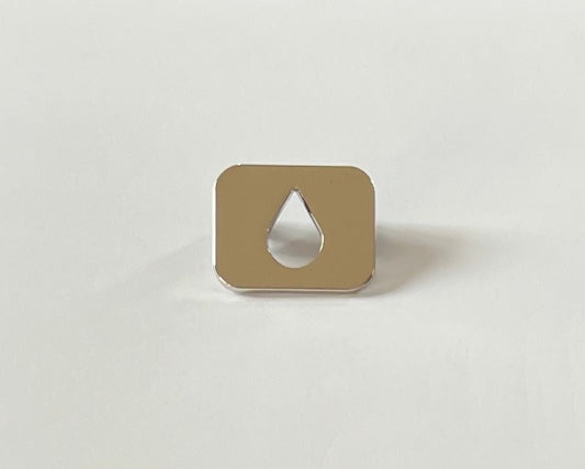 Lumon Droplet Enamel Pin — Severance Collectible